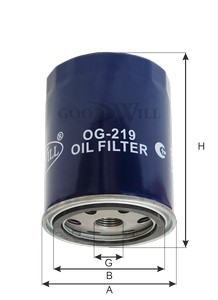 Фильтр масляный OG219 OG 219 GOODWILL