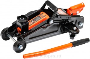 Домкрат подкатной 2 т АвтоДело 135 - 290 мм 43216 AVTO DELO