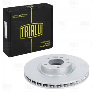 Диск торм. VW Touareg II (10-) перед. d=360 прав. (окраш.) (DF 198013) DF 198013 TRIALLI