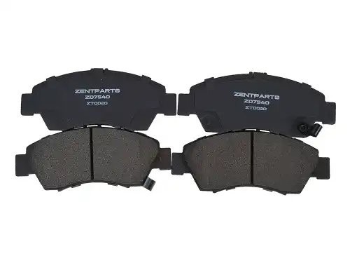 колодки дисковые передние! Honda Civic 1.3i-1.6i &16V 91-01 Z07540 ZENTPARTS