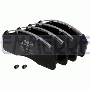 колодки тормозные дисковые 249.5x111x29 Meritor D Duco 960993E3 EMMERRE