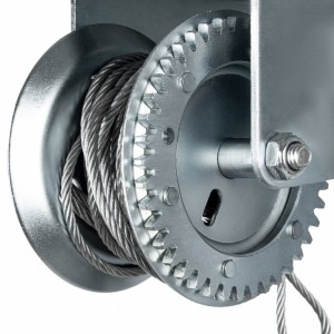 Лебедка барабанная 0.8т L=9м тросовая MATRIX 522735 MATRIX