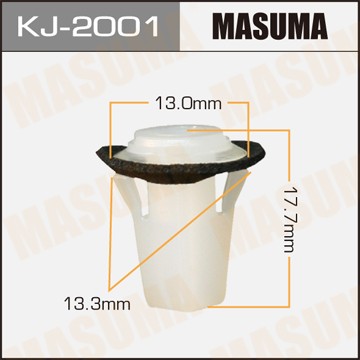 клипса!\ Nissan Almera 00-01 KJ2001 MASUMA