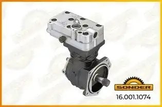 Компрессор воздушный 1 цил. VOLVO FH12, FM12, NH12 21353460, 20382348. WABCO 412 160011074 SONDER