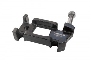 Опорная пластина рессоры с кронштейном под амортизатор правая BPW о.н. 050322118 M7210010 MARSHALL