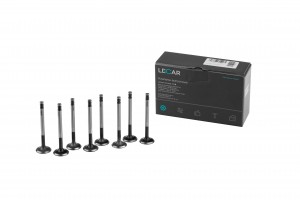 Клапан впускной ВАЗ 2110, 2170, Калина, Гранта, Vesta (16 кл) (в упак.8 шт)  8шт LECAR012050902 LECAR