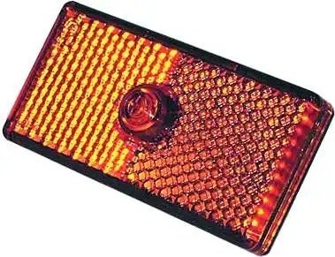 Фонарь габаритный желтый ГАЗ, ПАЗ (12В) квадратный (с патроном под клемму) 48020373100000 OSVAR