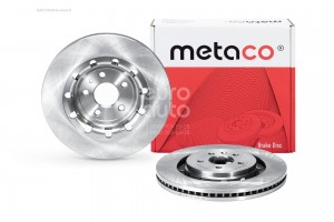 Диск тормозной передний вентилируемый 3050500 3050500 METACO
