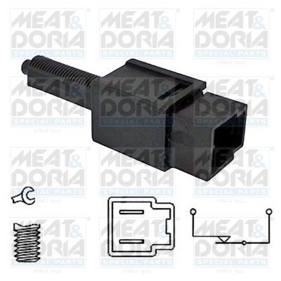 Выключатель NISSAN Juke (10-),Qashqai (07-13),X-Trail (01-) стоп-сигнала MEAT&DO 35045 MEAT DORIA