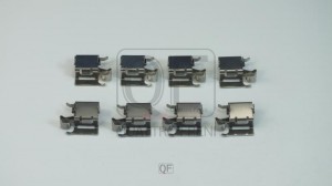 р/к тормозных колодок! пер.+зад.\ Citroen C4 Picasso 1.6HDi/1.8i 16V/2.0HDi 07> QF40F00140 QUATTRO FRENI