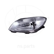 Фара SKODA Fabia (11-15),Roomster (11-15) левая NSP NSP085J1941017C NSP