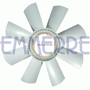 крыльчатка вентилятора! D=750, 8 лопастей \Scania 4 Serie 907355 EMMERRE