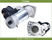 Стартер MERCEDES Actros дв.WEICHAI,STEYR (24В Z=11 5.5кВт) (261-й мотор) TESLA T TT16546 TESLA TECHNICS