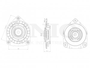 Опора амортизатора передняя RMP-13067 UNIO
