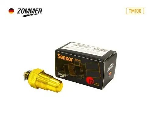 Датчик указателя температуры охл. жидкости ТМ-100 ГАЗ, УАЗ, ПАЗ, МАЗ, КРАЗ, ЗИЛ  ТМ100 ZOMMER