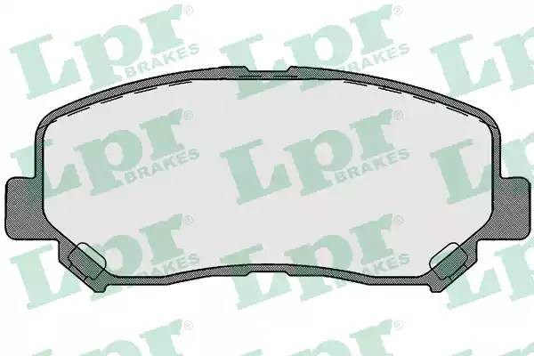 Колодки тормозные дисковые 05P1748 05P1748 LPR