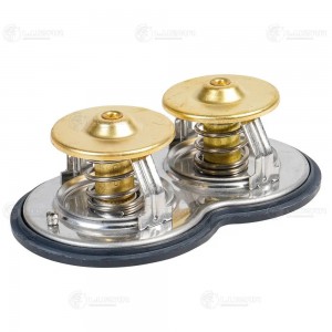 Термостат SCANIA 5 series сдвоенный с прокладкой (80/87град.) LUZAR LT 2705 LUZAR