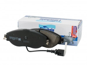 Колодки передние дисковые A3 IIIIV / Q2 / Q3 Kodiaq / Octavia IIIIV Arteon / Gol V1105 FINWHALE