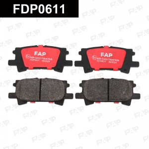 Тормозные колодки дисковые смесь CERAMIC FDP0611 FDP0611 FAP