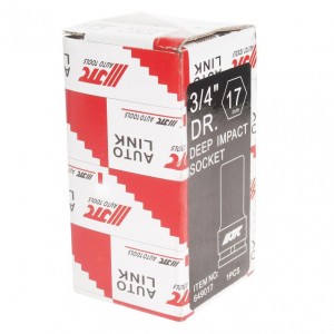 Головка торцевая 3/4" 17мм ударная глубокая L=90мм JTC JTC-649017 JTC TOOLS