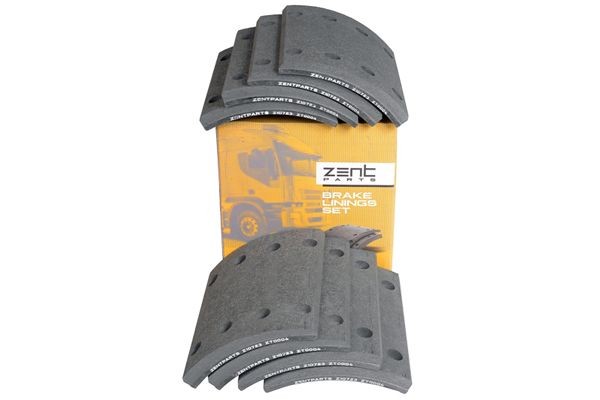 накладки тормозные! с заклепками 1-рем 19574 18.5-12.0 (300x200) BPW, Cardi.Kass Z10723 ZENTPARTS