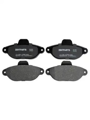 колодки дисковые передние! Fiat Punto/Siecento, Lancia Y 1.1/1.2 93> Z07452 ZENTPARTS