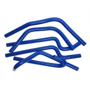 Патрубок ГАЗ-3302 Бизнес отопителя комплект 6шт. синий силикон MEGAPOWER 810-13-003 MEGA POWER