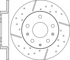 Диск тормозной MAZDA 6 (GG,GY) задний (1шт.) NIBK RN1208DSET NIBK