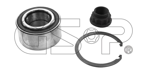 к-кт подшипника ступицы! передней\ Peugeot 107, Citroen C1, Toyota Aygo 06> GK3684 GS P