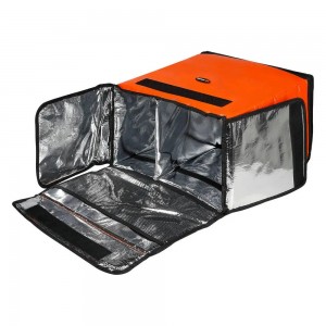 Сумка-холодильник (термосумка) рюкзак SPEEDY FOOD 47л (42*42*27см), оранжевая (A ADCB031 AIRLINE