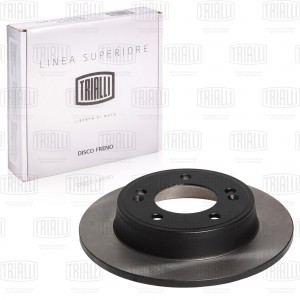 Диск торм. Hyundai Creta (16-) 2WD зад. d=262 (перф/слот/окраш) (DF 0845s) PRO   DF 0845S TRIALLI