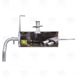 Глушитель Mitsubishi Lancer X (07-) 1.8i осн. (алюм. сталь) (EMM 1106) EMM 1106 TRIALLI