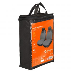 Чехлы-майки F2 передние (2 шт), цвет серый, материал полиэстер (ASC-F2) ASC-F2 AIRLINE