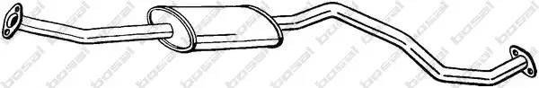 Глушитель NISSAN Note (09-) средняя часть BOSAL 285-441 BOSAL