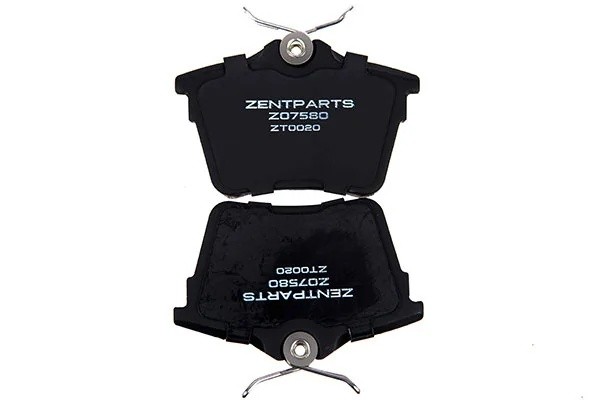 колодки дисковые задние!\ Peugeot 407 1.6-2.0HDi 04> Z07580 ZENTPARTS