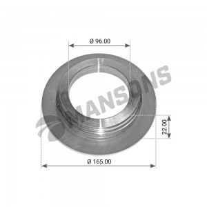 Кольцо BPW ступицы упорное (96x120/128/165x22) MANSONS 300094 MANSONS