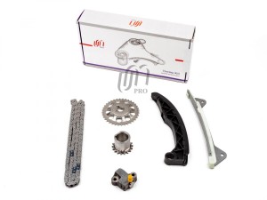 Комплект ГРМ Toyota 1KR-FE (цепь Z=124+натяжитель+башмак+успокоитель+2 звездочки KTC0085 UNITED MOTORS PRO