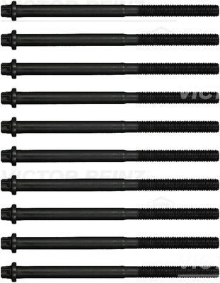 БОЛТ ГБЦ С ЦИЛИНДРИЧЕСКОЙ ГОЛОВКОЙ, С ВНУТРЕННИМ МНОГОГРАННИКОМ, КОМПЛЕКТ 141705901 VICTOR REINZ