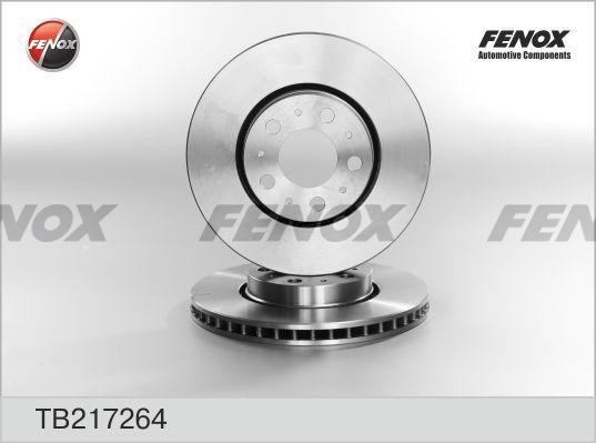 TB217264 диск тормозной передний! 15' wheel\ Volvo C70-V70 2.0-2.5TDi 98> TB217264 FENOX
