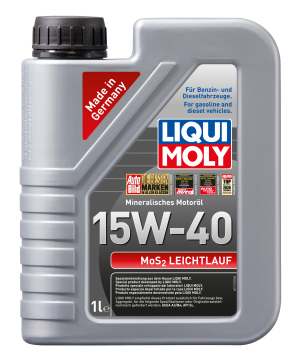 2570 LiquiMoly Мин. мот.масло MoS2 Leichtlauf 15W-40 (1л) 2570 LIQUI MOLY