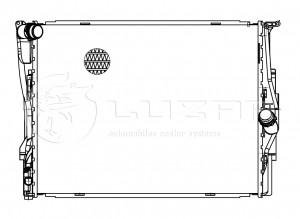 Радиатор охлаждения двигателя для а/м BMW 3 (E90/E91) (06-) G LRc26173 LRC26173 LUZAR