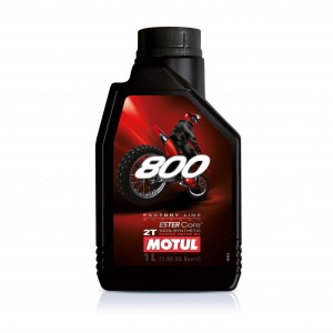 Масло моторное для 2-х тактных двигателей MOTUL 800 2T FACTORY LINE OFF ROAD син 104038 MOTUL
