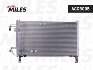 Радиатор кондиционера (паяный) DAEWOO NEXIA 1.5 95-) ACCB005 ACCB005 MILES