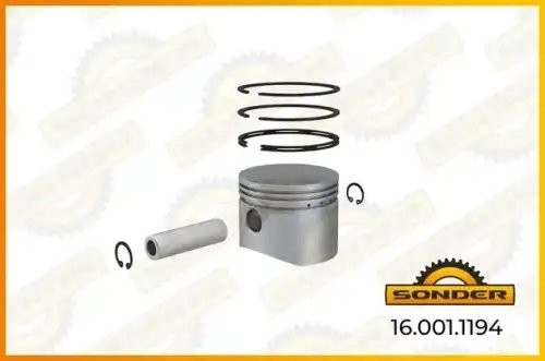 Поршнекомплект компрессора DAF/Iveco/RVI/Volvo STD D=80 160011194 SONDER