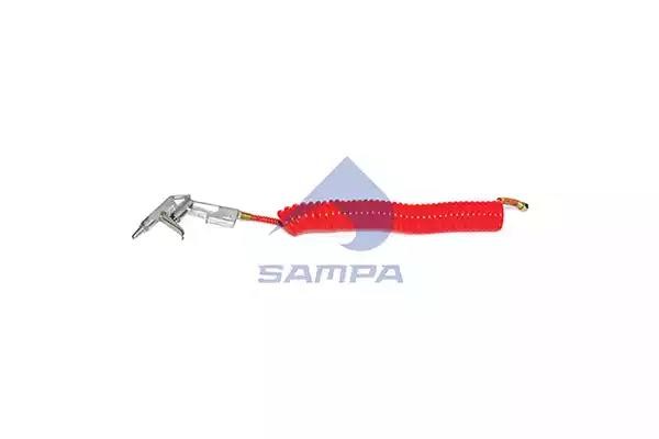 Пистолет продувочный со шлангом металлический курок 096019 SAMPA