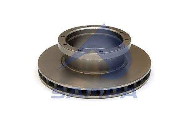 Диск тормозной MERCEDES Actros передний/задний (430х211х45х132.5 10n-238-M14х1.5 100.431 SAMPA