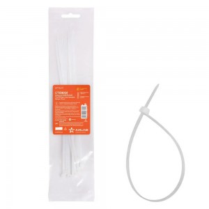 Хомут нейлоновый AIRLINE 3.6 х 250 мм белый 10 шт. ACT-N-07 AIRLINE