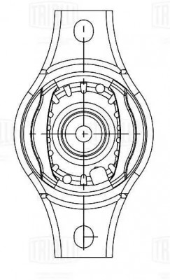 Опора амортизатора задняя SA 1065 TRIALLI