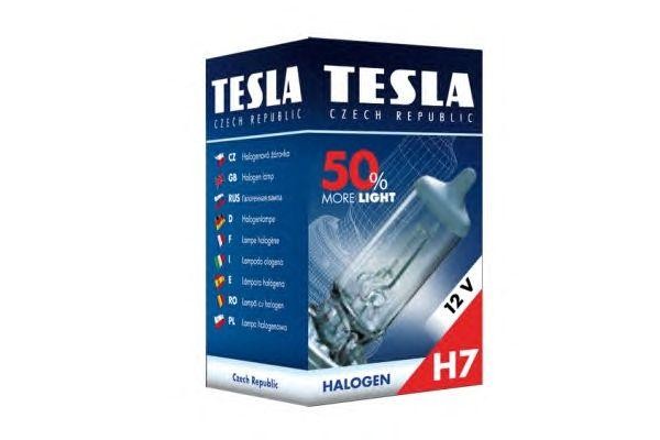лампа! H7,12V,55W,PX26d +50% мощности света галогенная\ B30701 TESLA