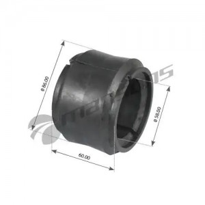 Втулка стабилизатора DAF заднего (60x86x60мм) MANSONS 200019 MANSONS